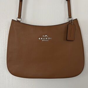 Coach Light Saddle Tan Leather Penelope Shoulder Bag